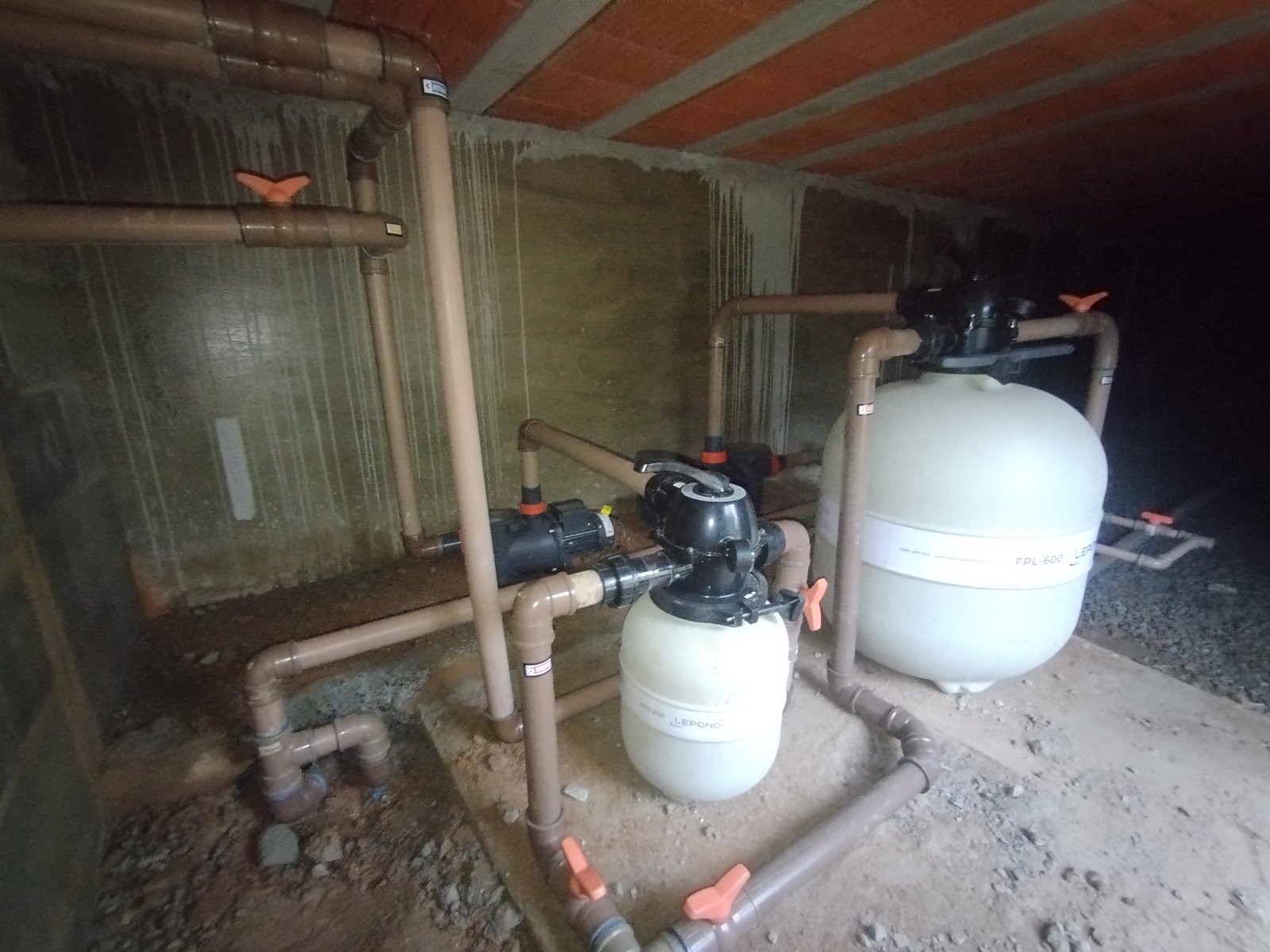 Instalação de bombas de piscina