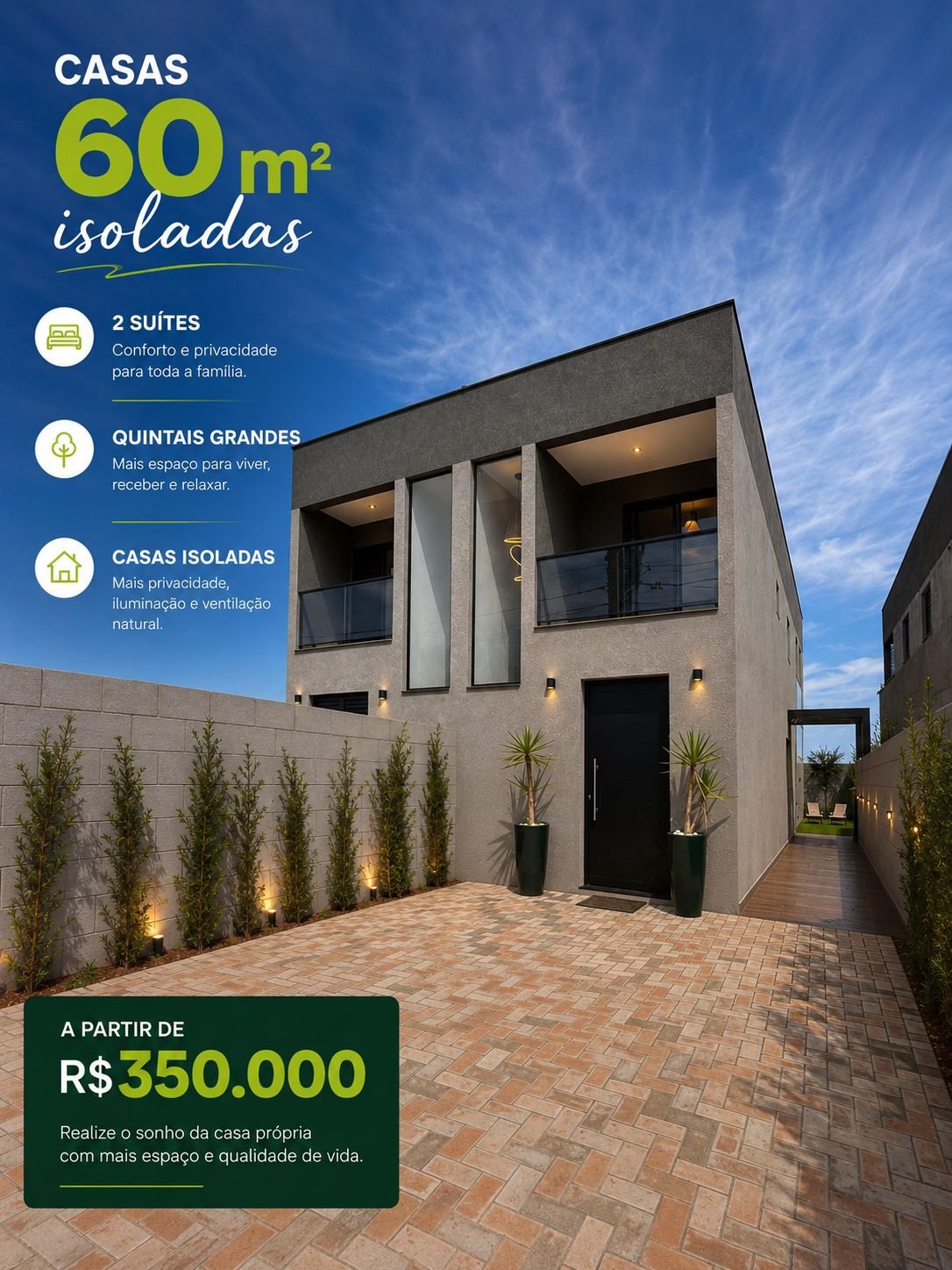 Facil Acesso Butanta Casas 2 Dormitorios 2 Vagas Mais Quintal Lateral e Fundos.