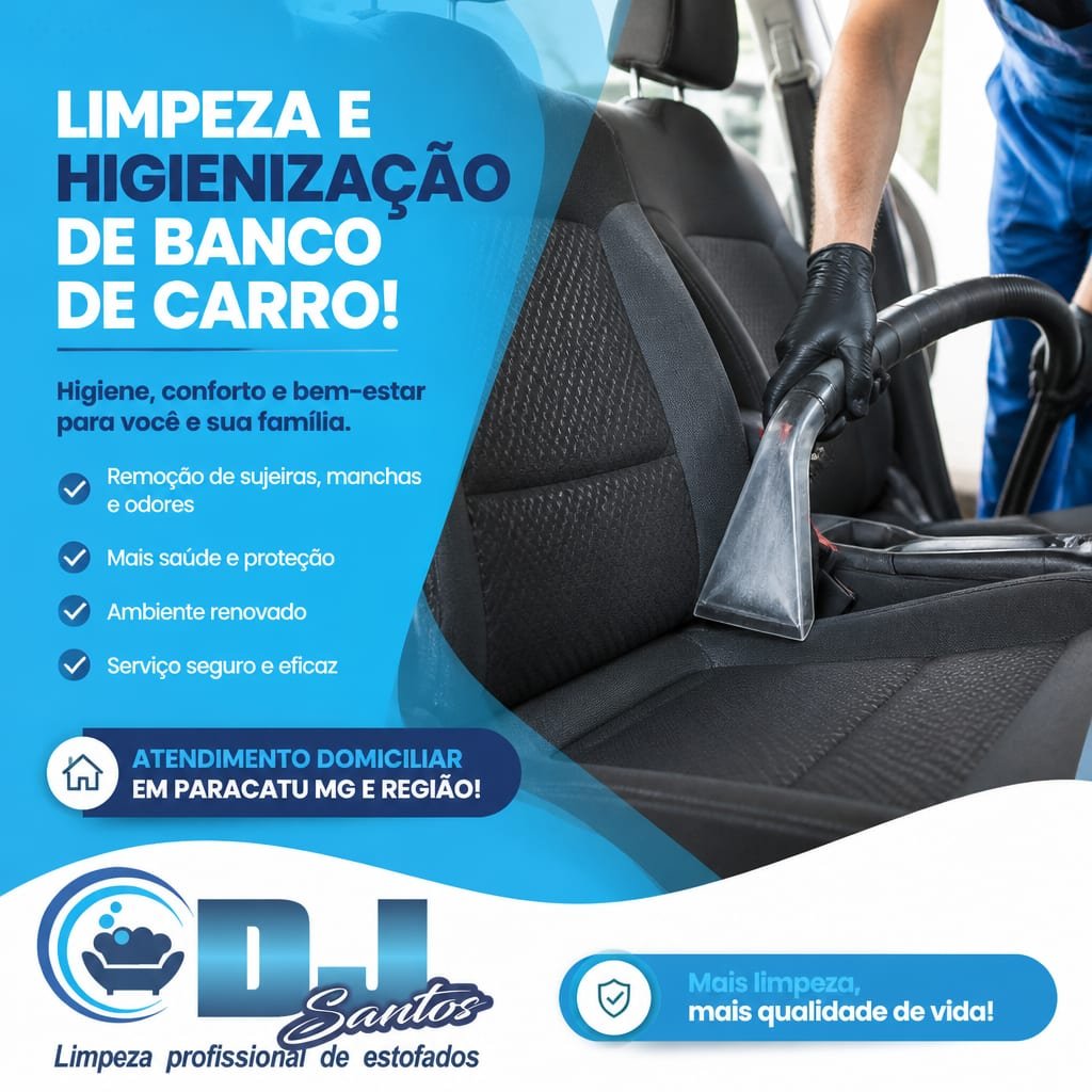 banco de carro etc. !