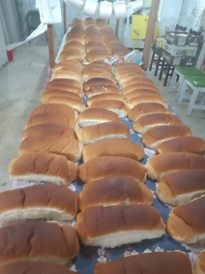 Pão caseiro sabor coco