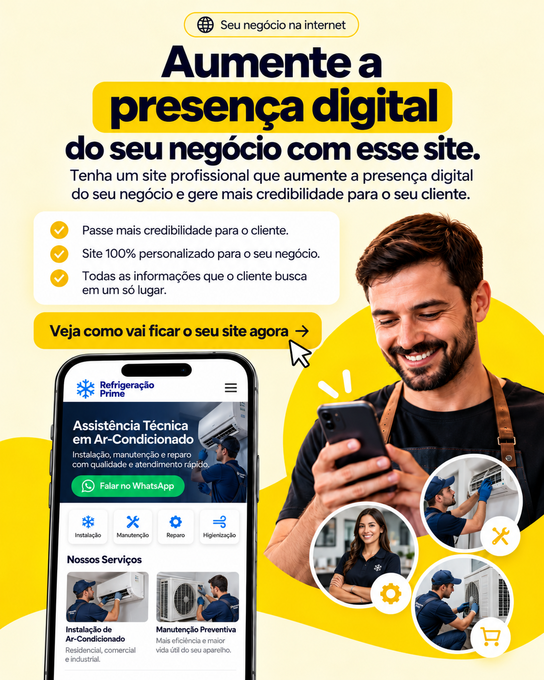 Troca de disjuntores