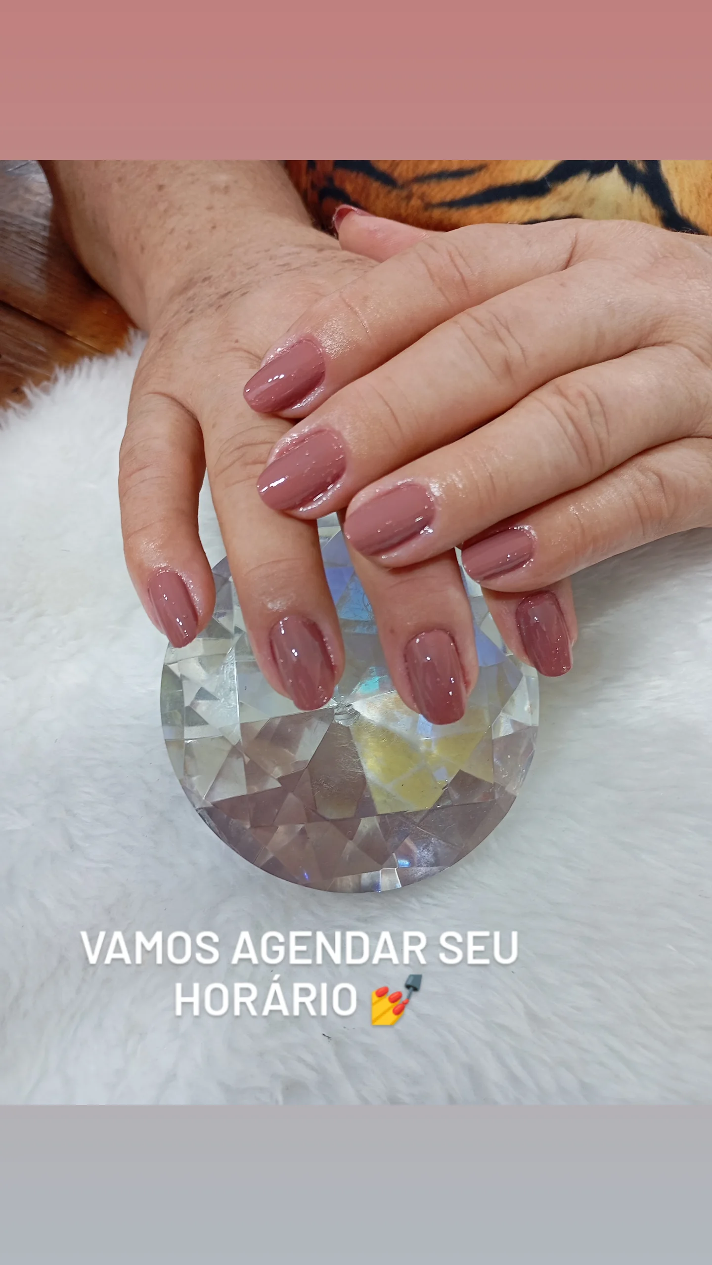pé e mão